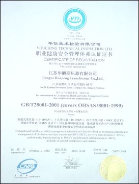 OHSAS 18001