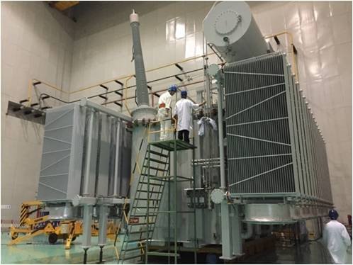 525kV 1500MVA Testing