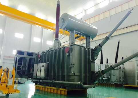 JSHP HVDC converter transformer on the factory floor